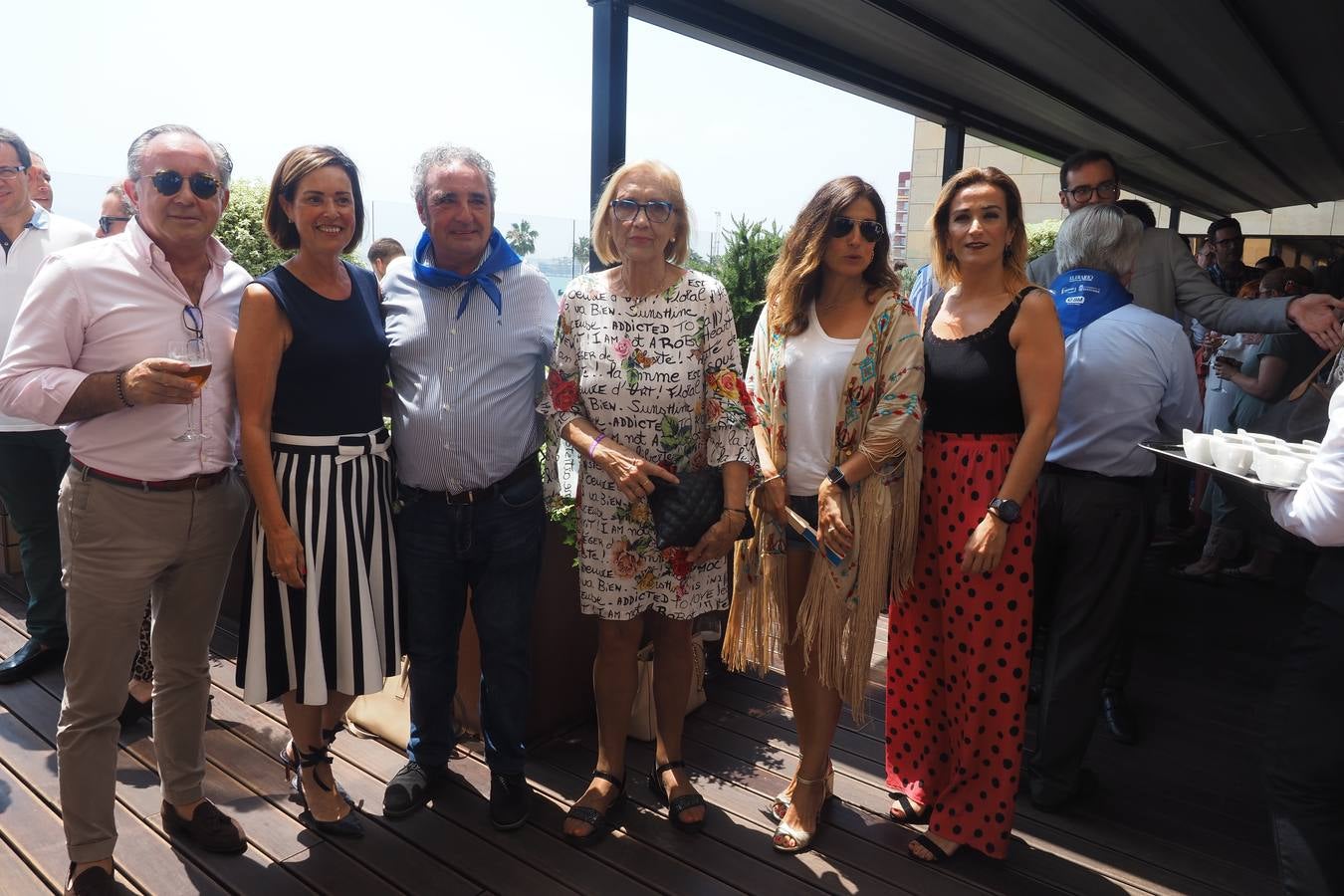 Raúl Zamanillo, Marta Teijeiro, Javier Abascal, Trinidad Laso, Olga Quintanilla y Lucía Montes.