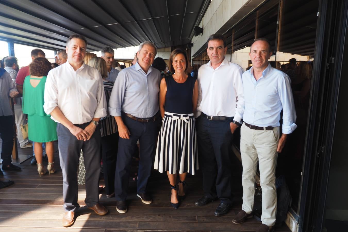 Iñigo Noriega, José Ramón Álvarez, Marta Teijeiro, Ignacio Pérez y Gonzalo Gómez.