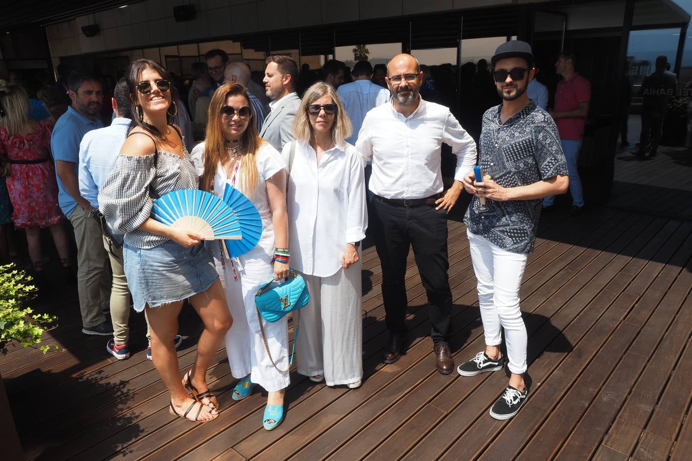 Carolina Juárez, Laura González-Quintana, Consuelo Gutiérrez, Santiago Fuente y Adrián Oslé.