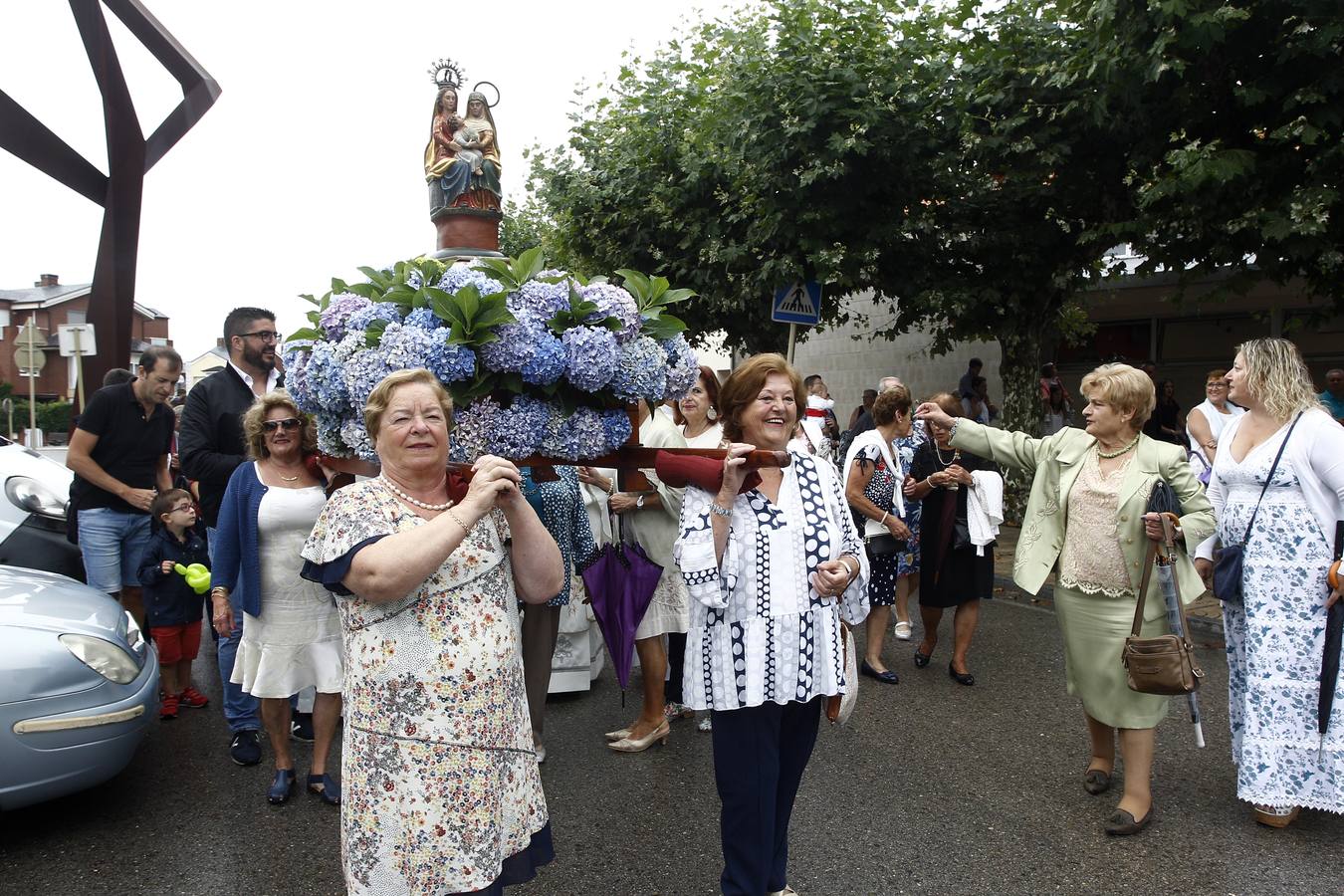 Fotos: Tanos celebra la procesión de Santa Ana