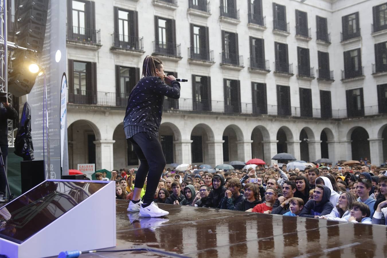 Improvisar es para valientes. Sobre todo si se hace ante miles de personas. Pero de eso va precisamente el 'freestyle