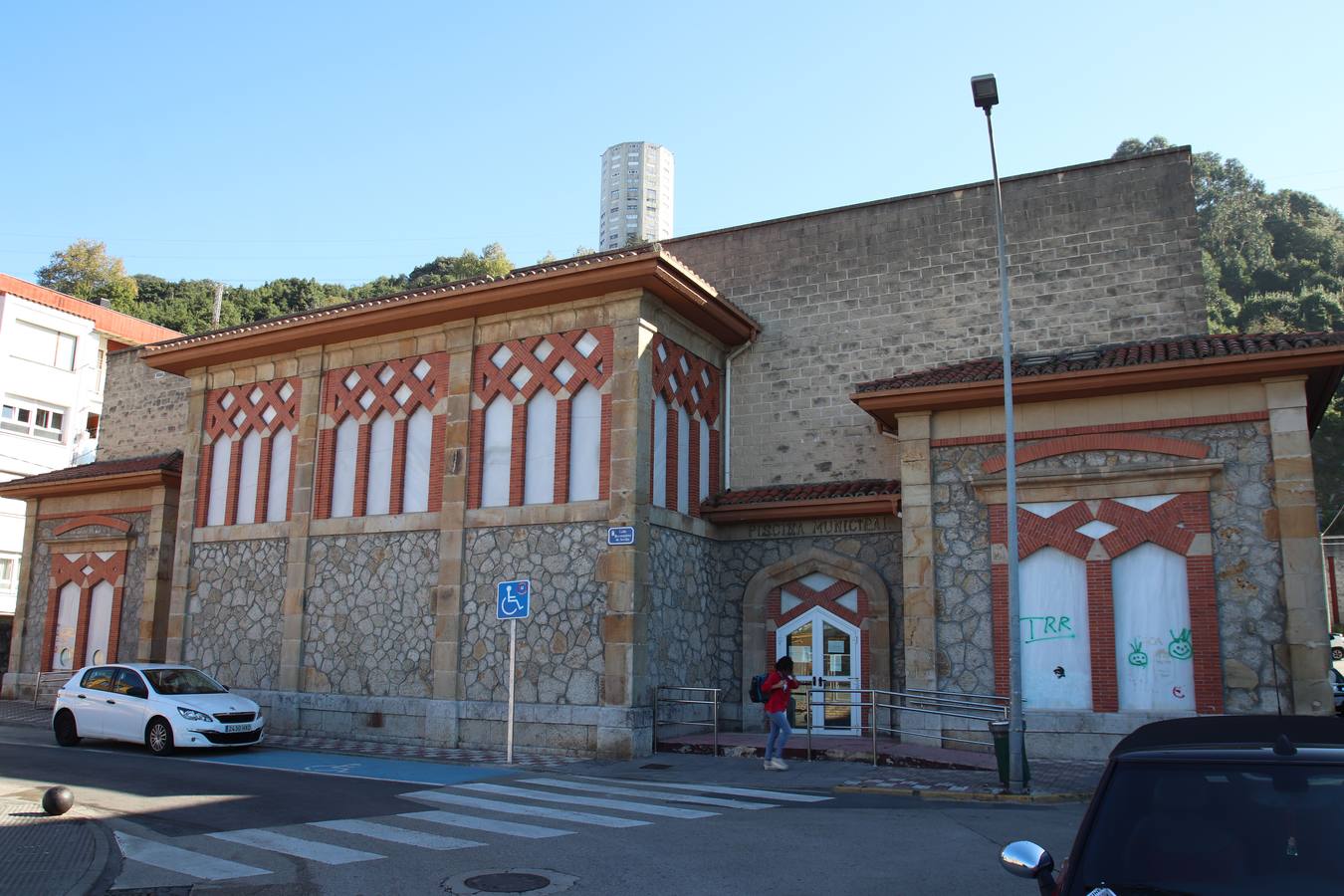 Piscina municipal de Laredo. 