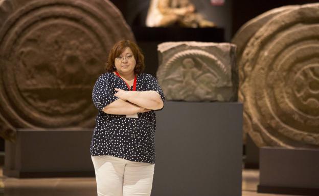 «Somos la versión viviente de las audioguías», dice Rosalía, guía en el Museo de Prehistoria y Arqueología (Mupac)