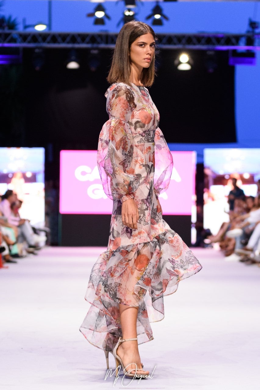 Formó parte de la 'Fashion Week de Málaga', integrada en el evento solidario 'Global Gift Marbella 2019', que organiza la socialité María Bravo