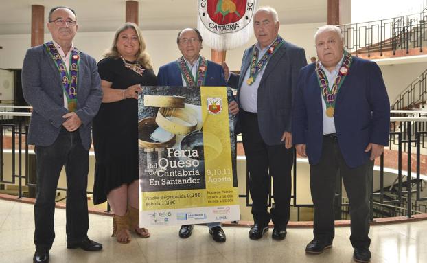 Presentación de la feria, esta mañana en el Ayuntamiento de Santander.