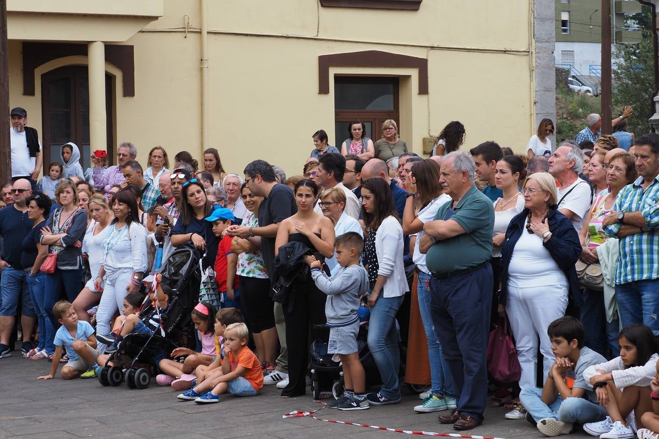 El cañón, en el momento del disparo