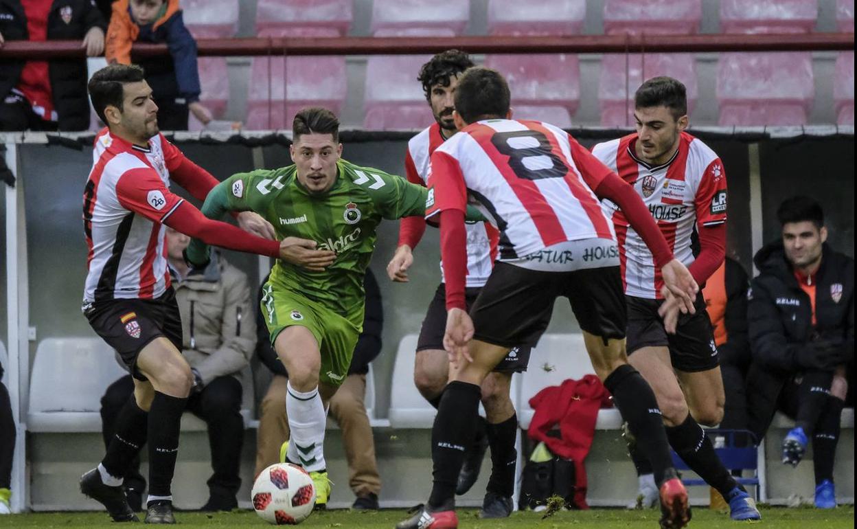 La UD Logroñés, último test estival para el equipo cántabro