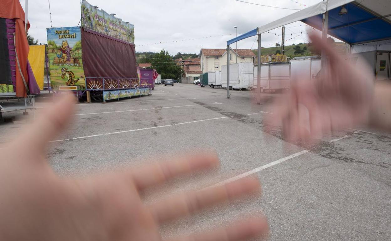 Recinto festivo, donde se registró la riña tumultuaria.