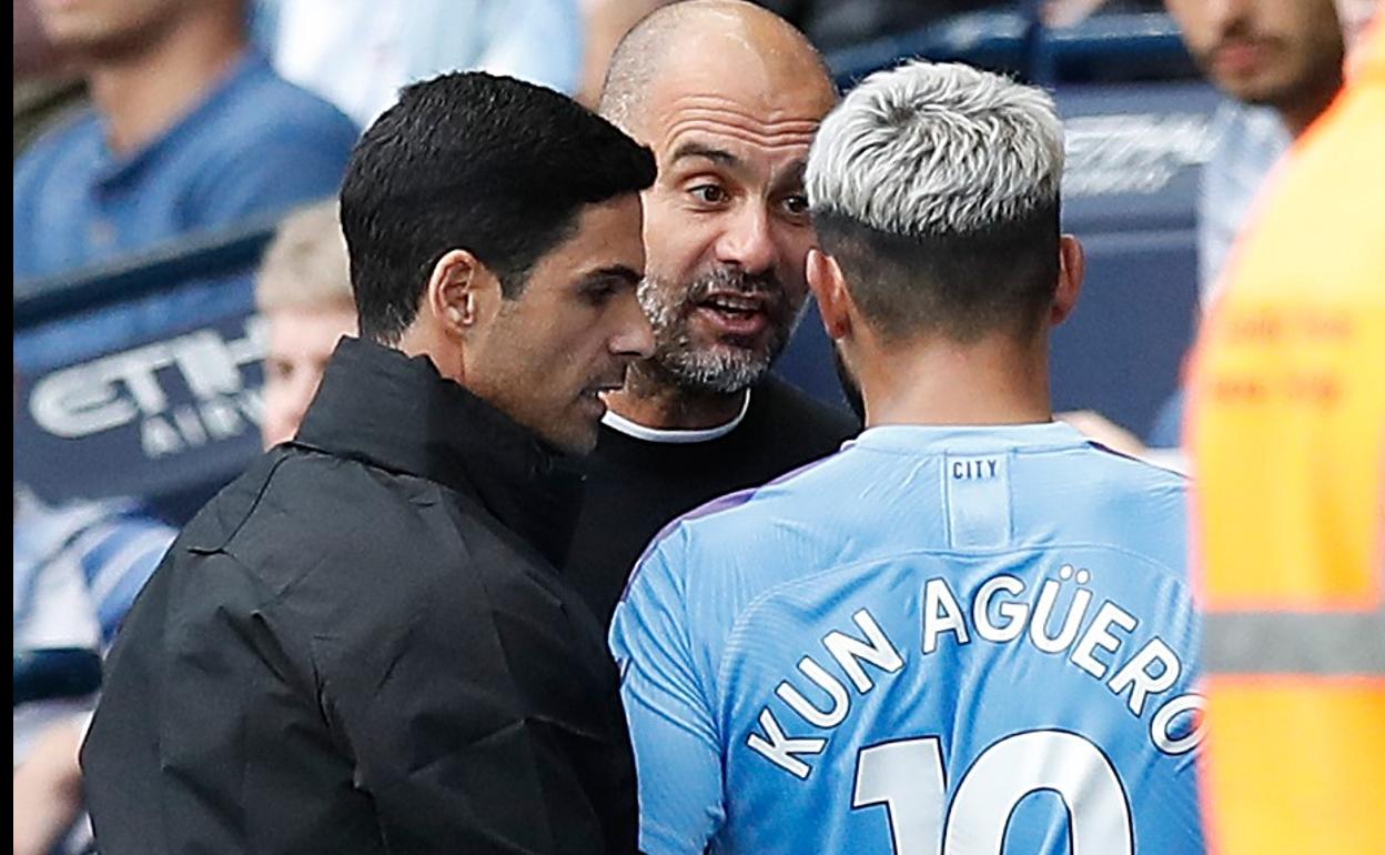 Bronca y posterior reconciliación entre Guardiola y Agüero