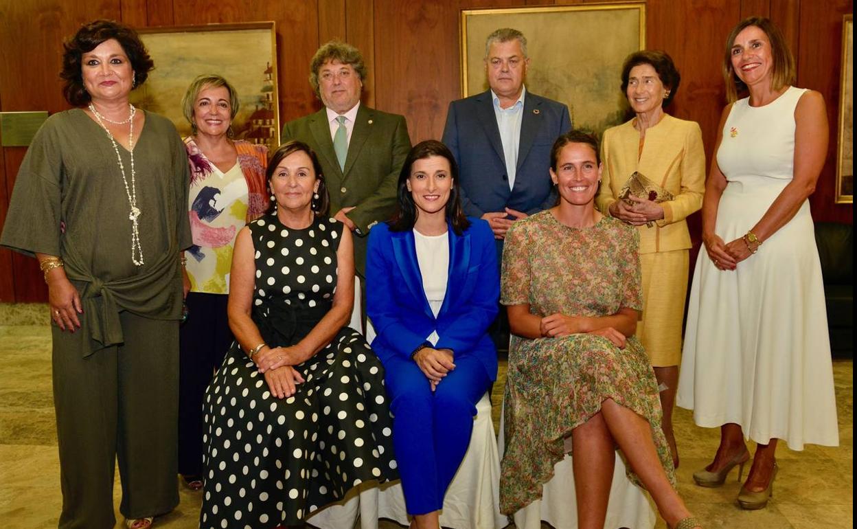 Isabel Farré, Carmen Ruiz, José Manuel Conde, Joaquín Gómez, Paloma O Shea, Paula Fernández, Dolores Gorostiaga, Gema Igual y Berta Betanzos 