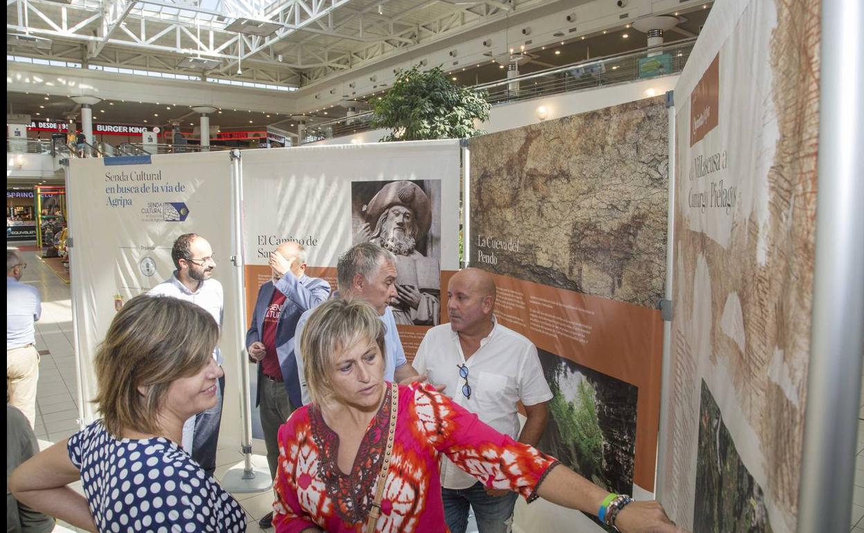 La Vía de Agripa y el patrimonio cultural de Camargo reunidos en una exposición