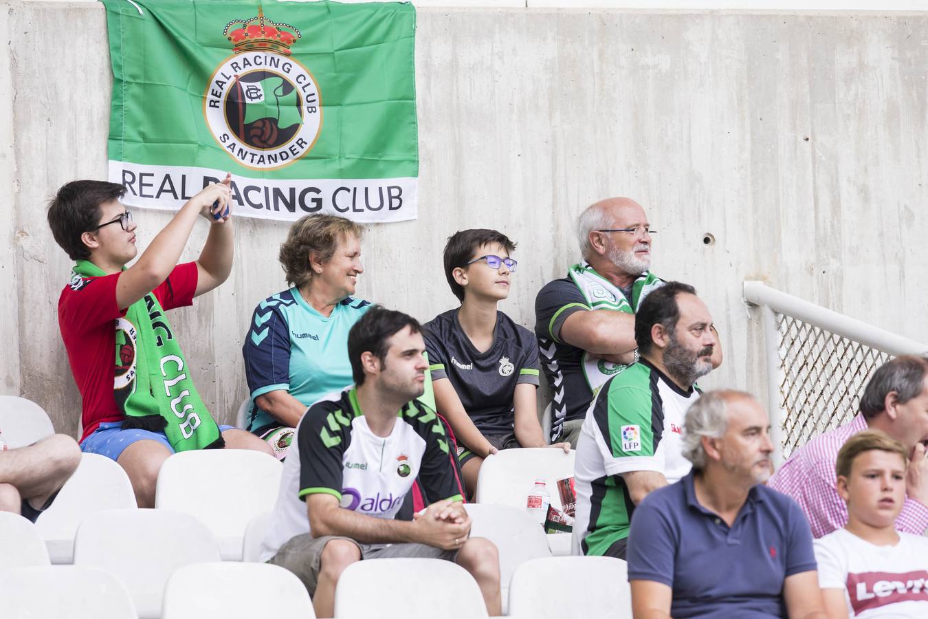 Fotos: La imágenes del partido Racing-Almería