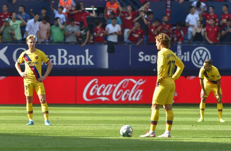 Fotos: Osasuna 1-0 Barcelona, en imágenes