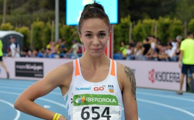 Lara Gómesz se quedó a las puertas del podio en las pruebas de velocidad.