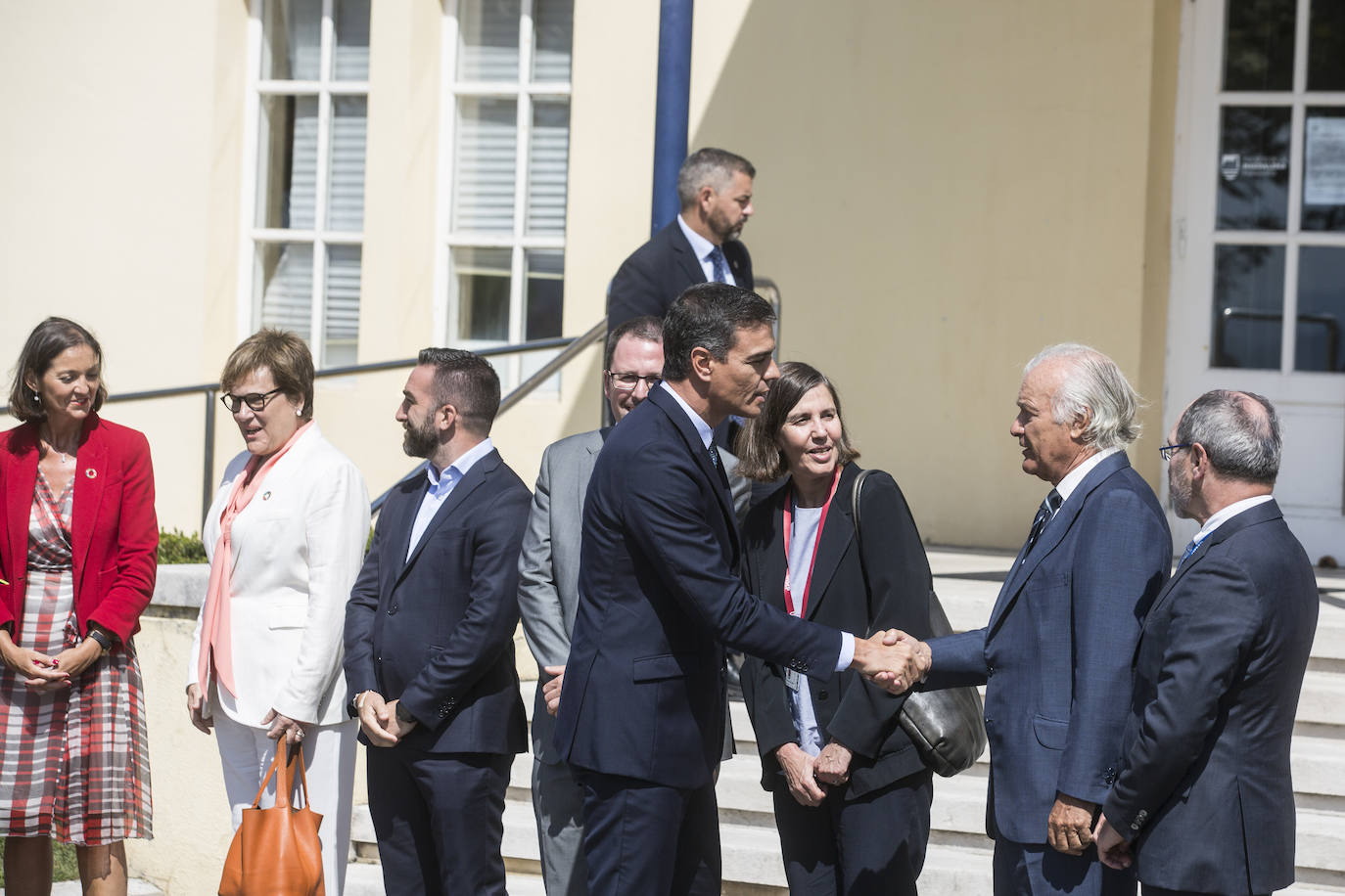 Fotos: Pedro Sánchez, en La Magdalena