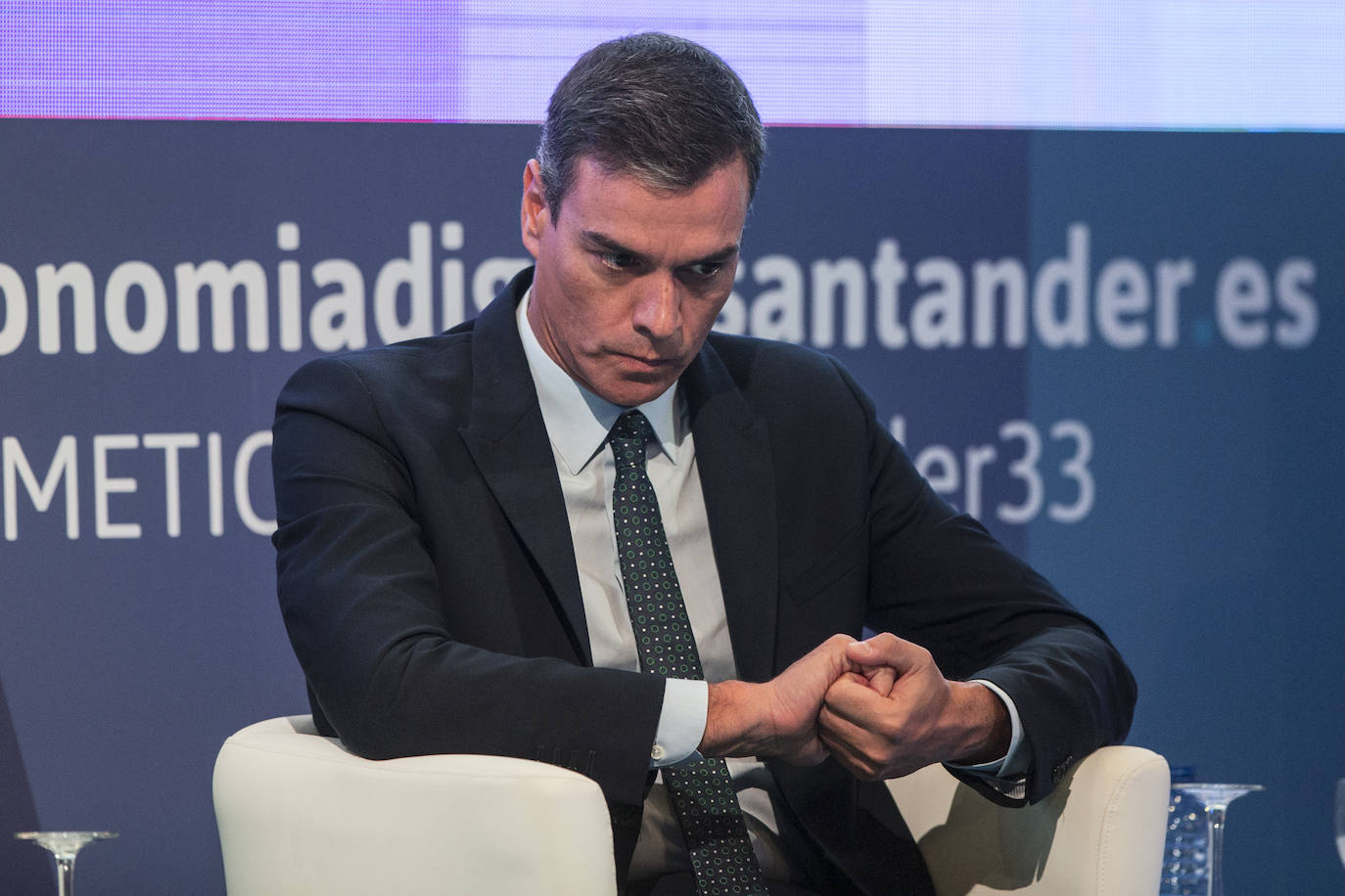 Fotos: Pedro Sánchez, en La Magdalena