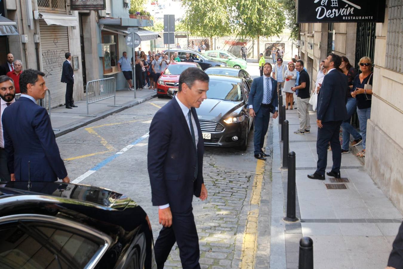 Fotos: Pedro Sánchez, en La Magdalena