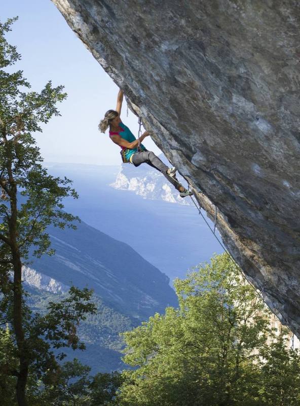 Fotos: Angelika Reiner, una escaladora de altura