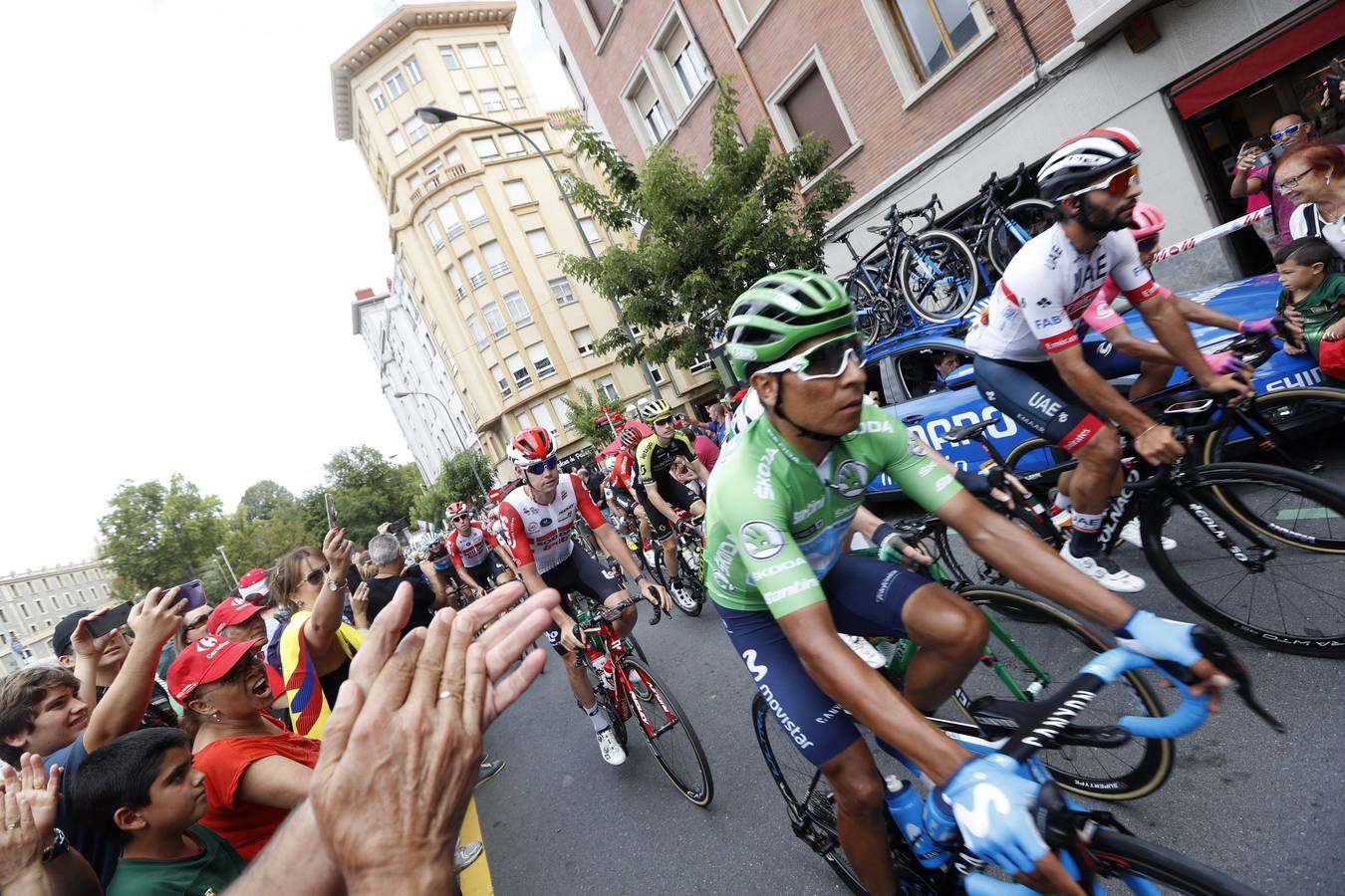 Fotos: Imágenes de la etapa Bilbao-Los Machucos