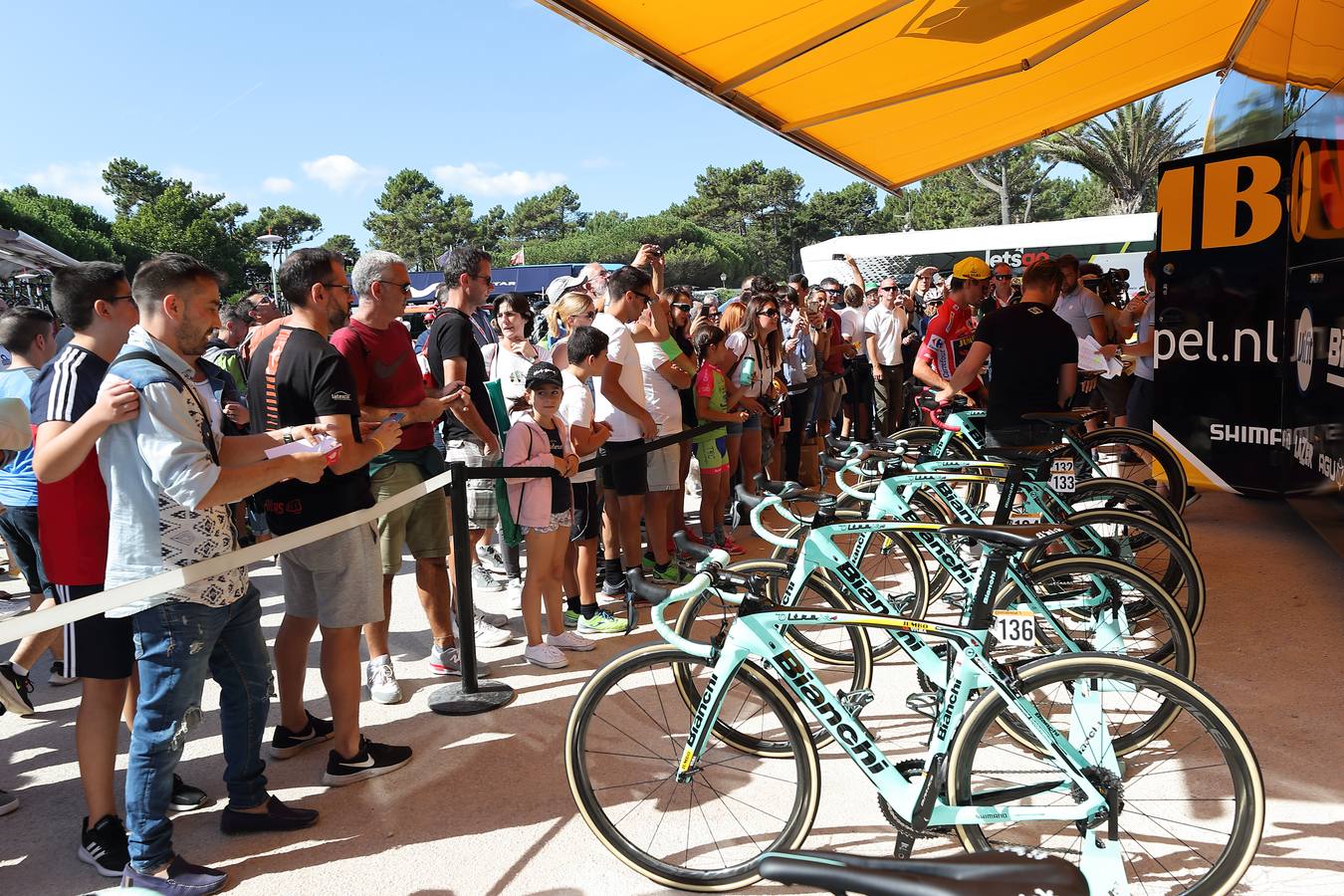 Fotos: La Vuelta, en San Vicente