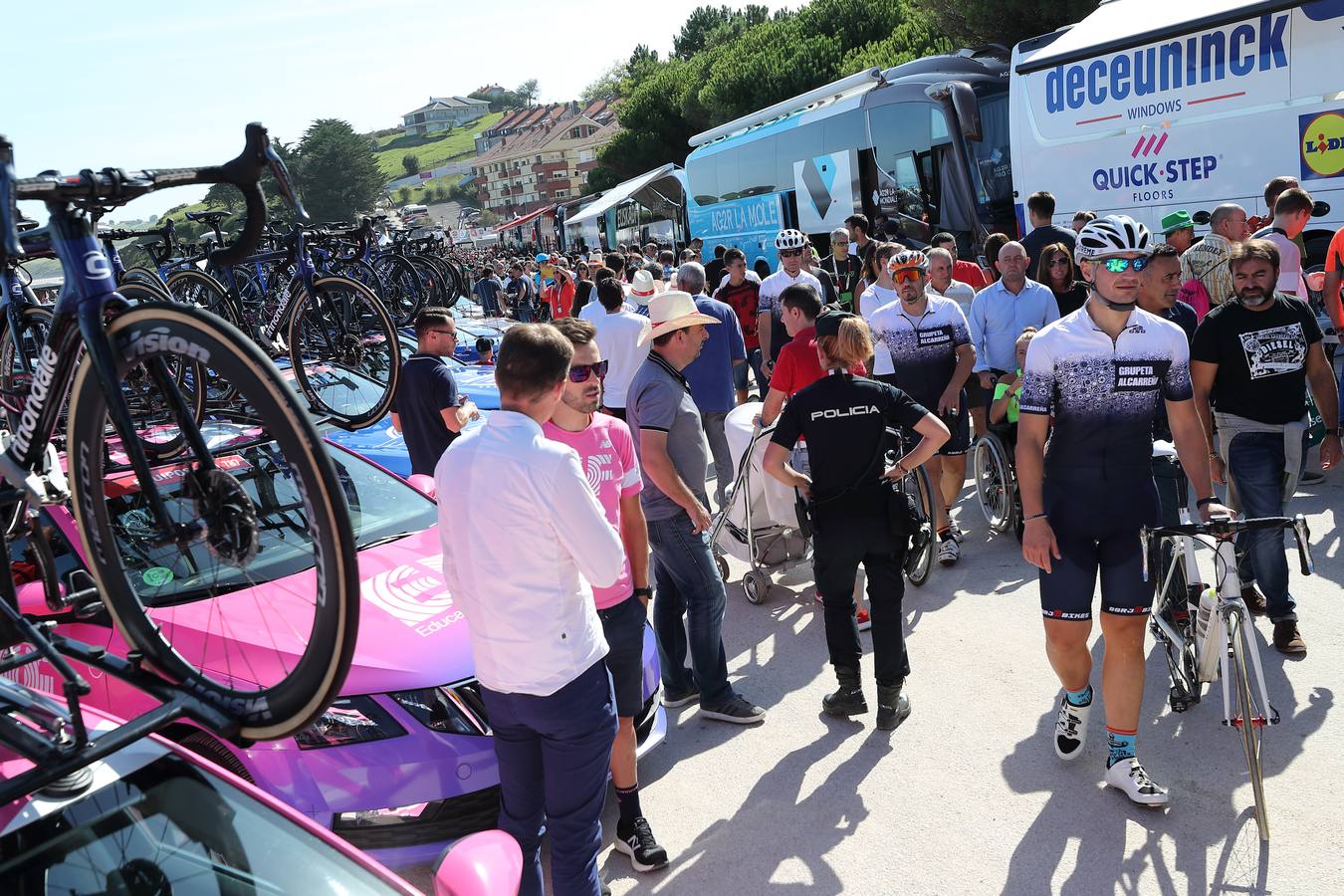 Fotos: La Vuelta, en San Vicente