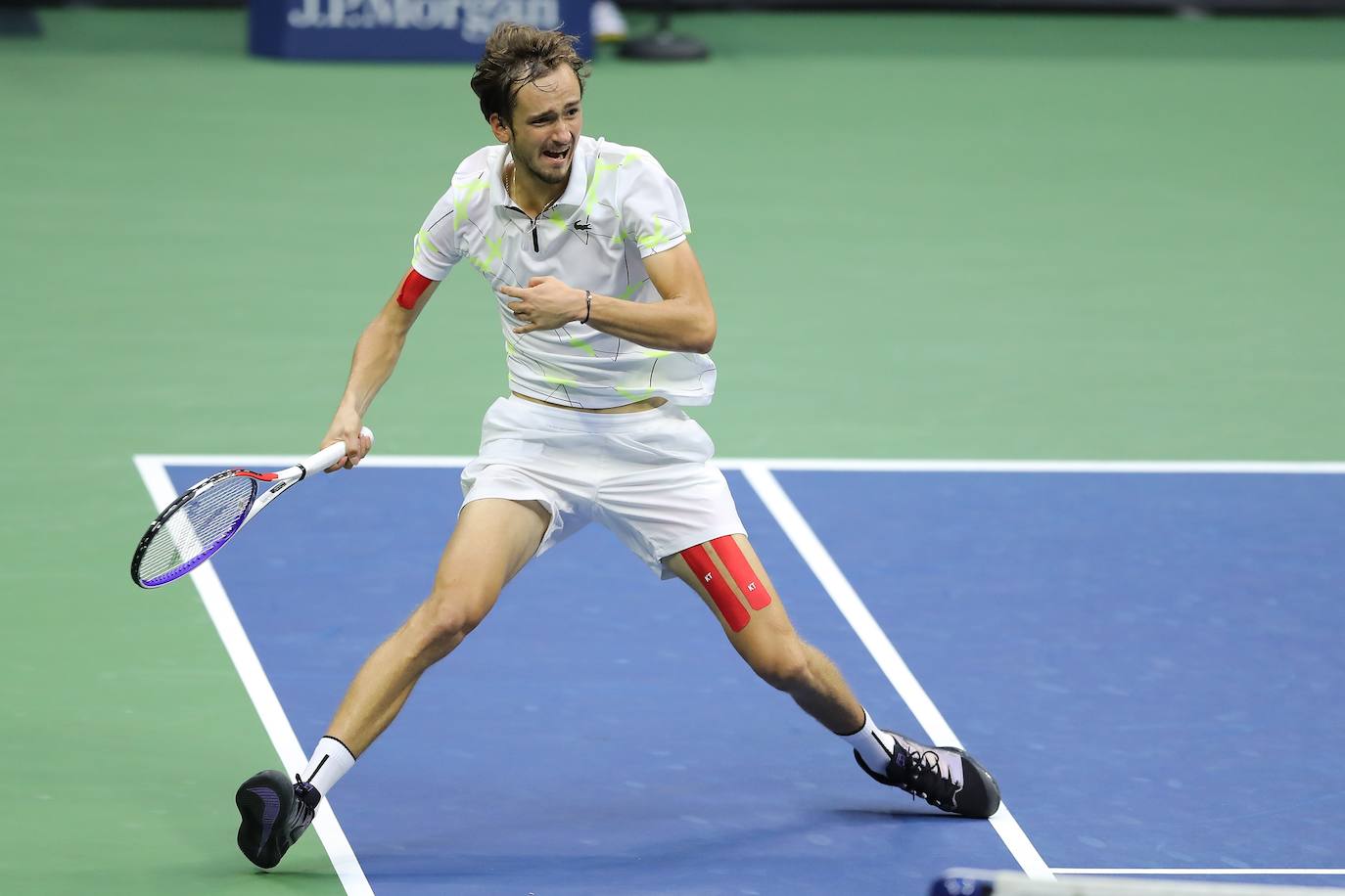 Rafael Nadal y Daniil Medvedev se midieron por el título masculino del US Open en el USTA Billie Jean King National Tennis Center de Nueva York