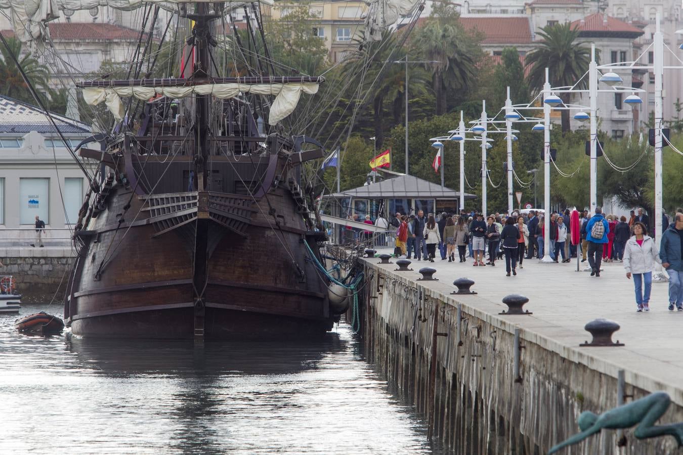 El Festival del Mar atraca en Santander con once barcos singulares, que pueden visitarse gratis hasta el domingo