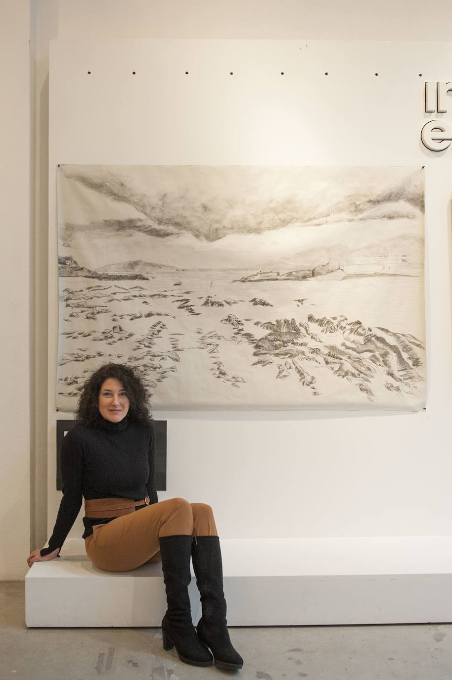 2018. Exposición de la artista Claudia Iza en Inder Espacio, Santander