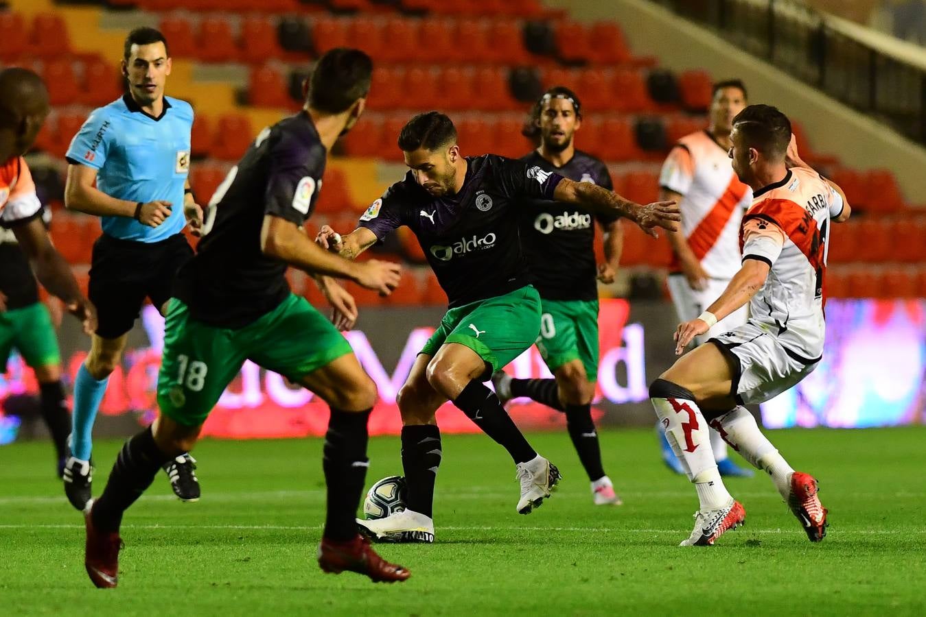 Fotos: Las imágenes del Rayo Vallecano-Racing