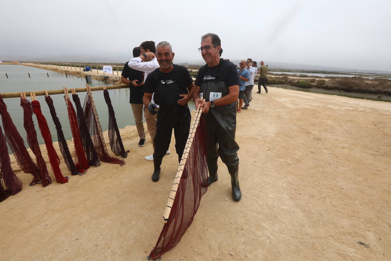 Despesques 2019 ha reunido en los esteros de Lubimar, en Barbate, a más de ochenta cocineros de primer nivel, tanto de España como del extranjero