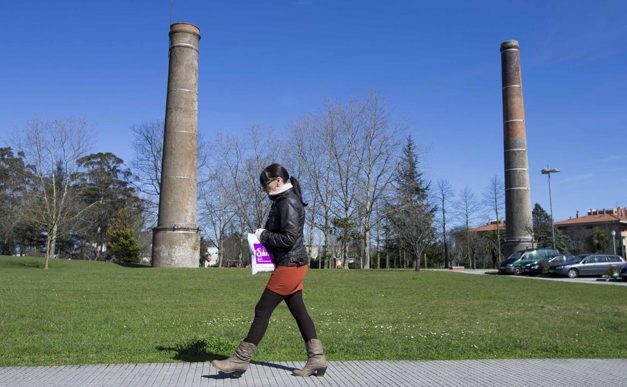 Vista del parque de La Cantábrica de El Astillero, en el que va a tener lugar el encuentro.