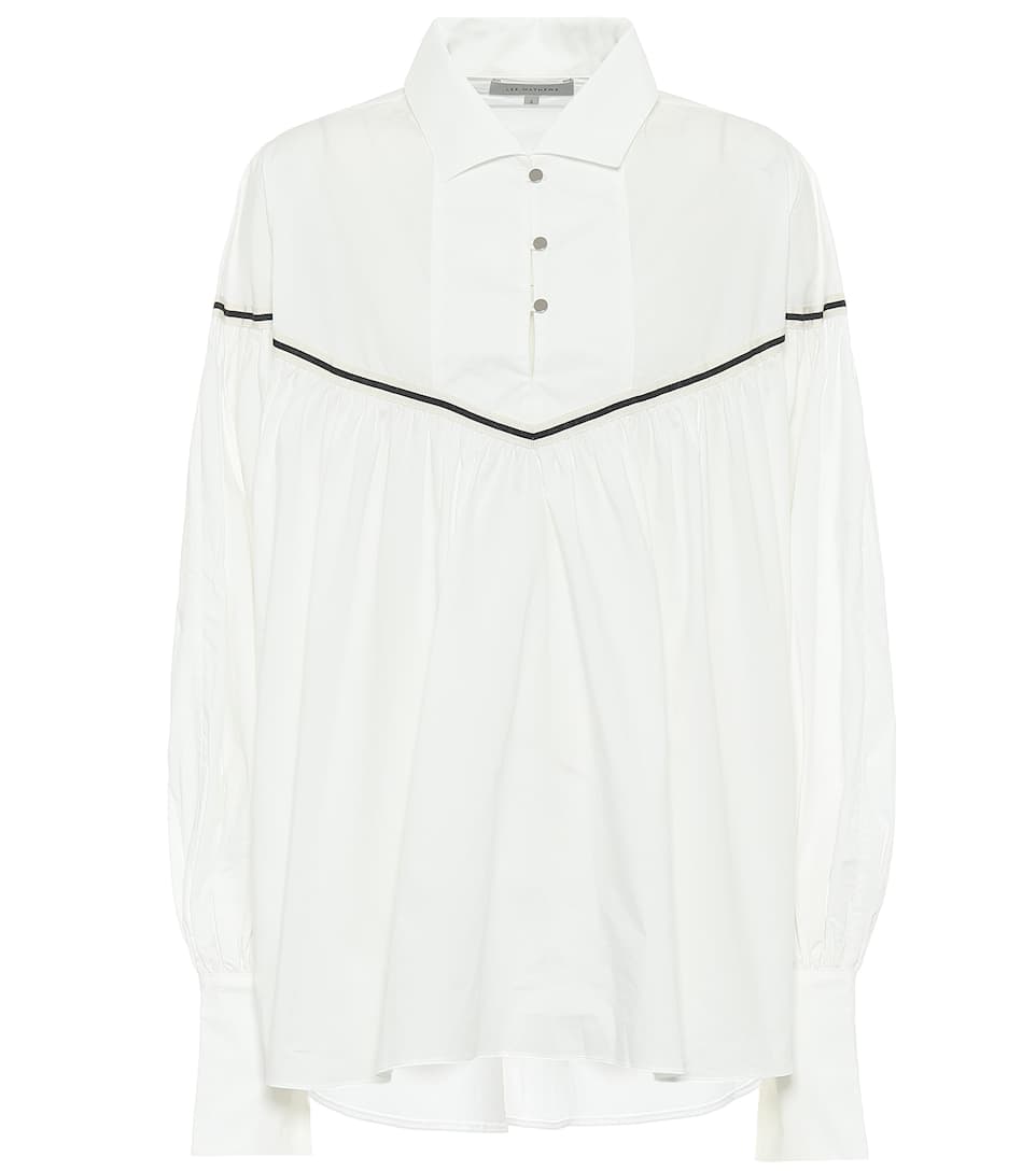 Camisa con ribete, de Lea Mathews (340 euros). 