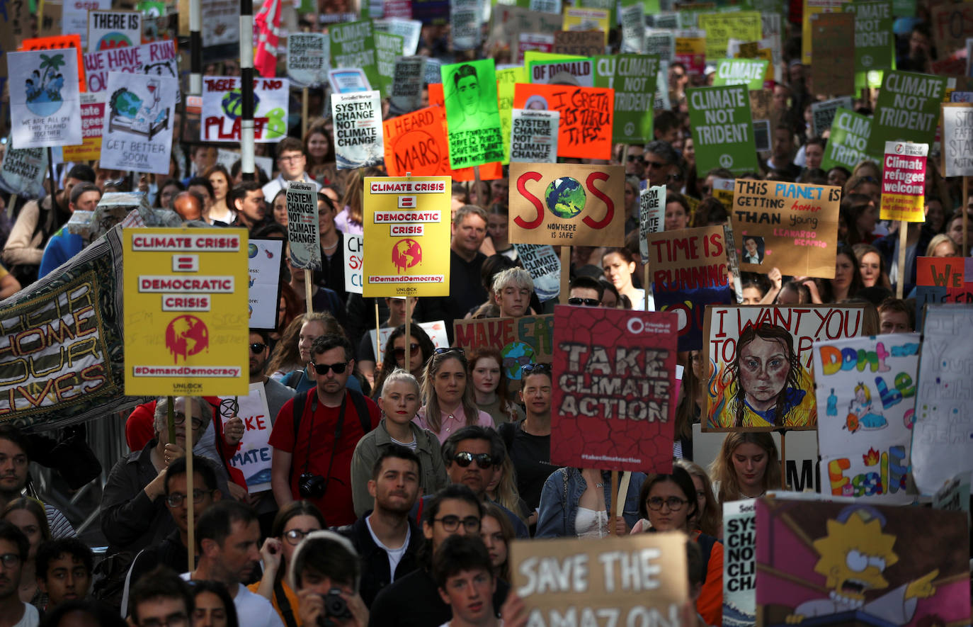 Manifestación en Londres