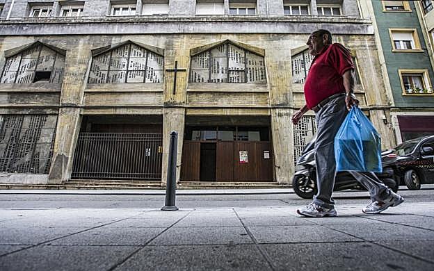 Imagen de la iglesia de Los franciscanos, en el barrio de Perines. 