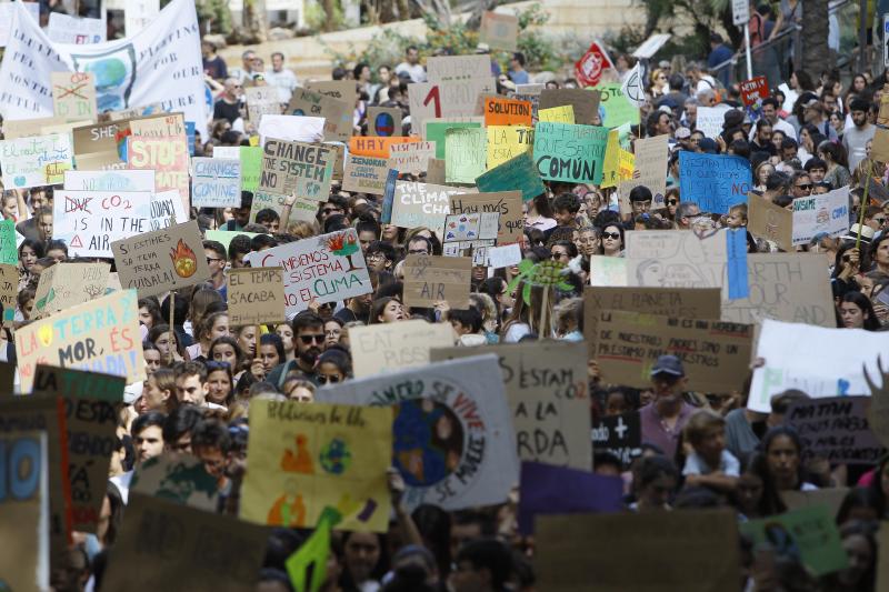 Fotos: Los estudiantes se revuelven contra el cambio climático