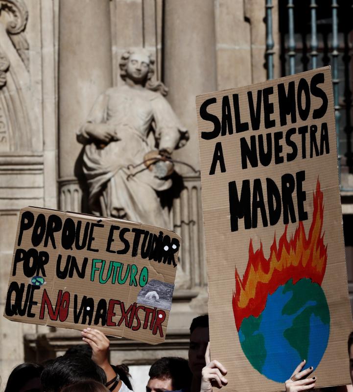 Fotos: Los estudiantes se revuelven contra el cambio climático