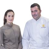 Elvira Abascal y Toni González.