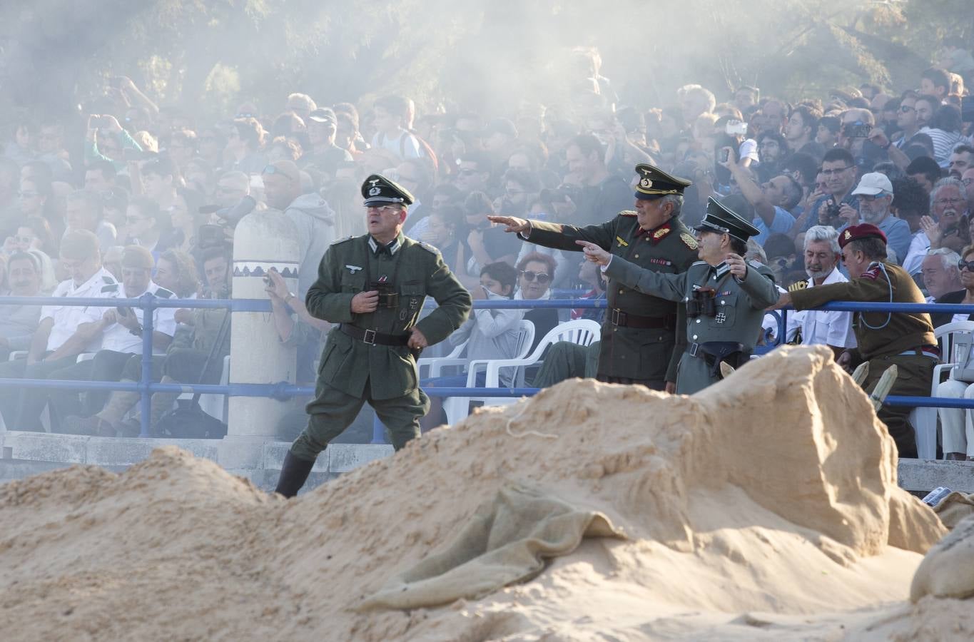 Fotos: Así ha sido el desembarco sin barcos en El Sardinero