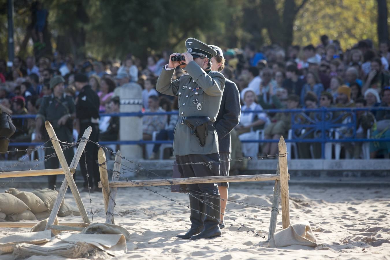 Fotos: Así ha sido el desembarco sin barcos en El Sardinero