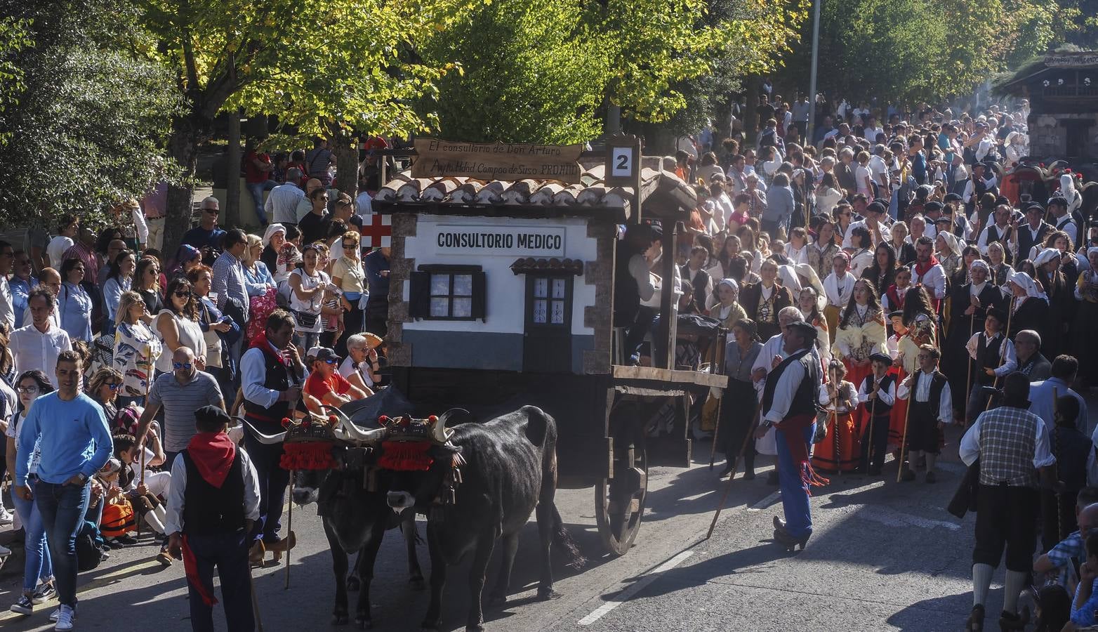 Fotos: Quince carretas y diez agrupaciones folclóricas participarán hoy en el Día de Campoo