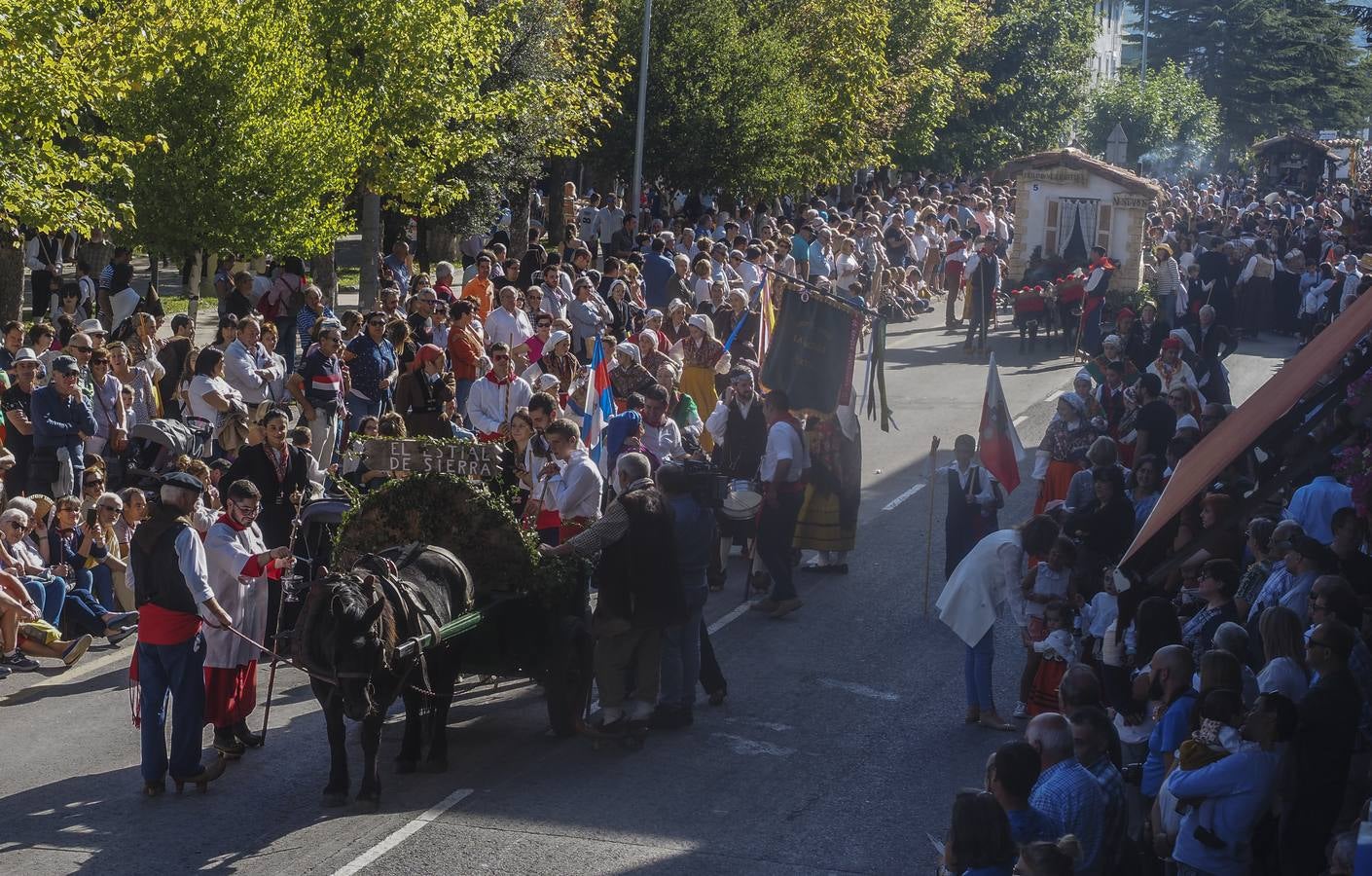 Fotos: Quince carretas y diez agrupaciones folclóricas participarán hoy en el Día de Campoo