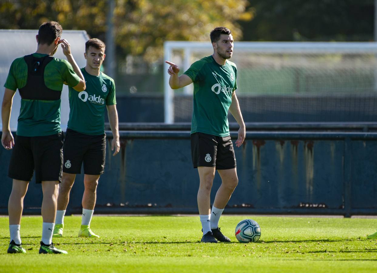 Fotos: El Racing prepara el partido ante el Girona