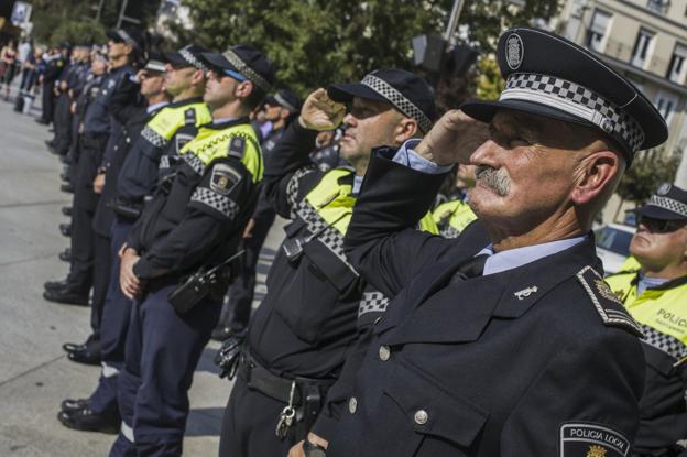 El año pasado sí se celebró el patrón de la Policía Local. 