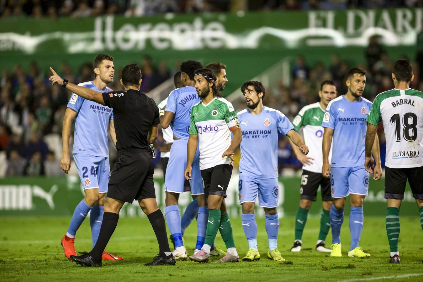 Fotos: El Girona golea a un flojo Racing