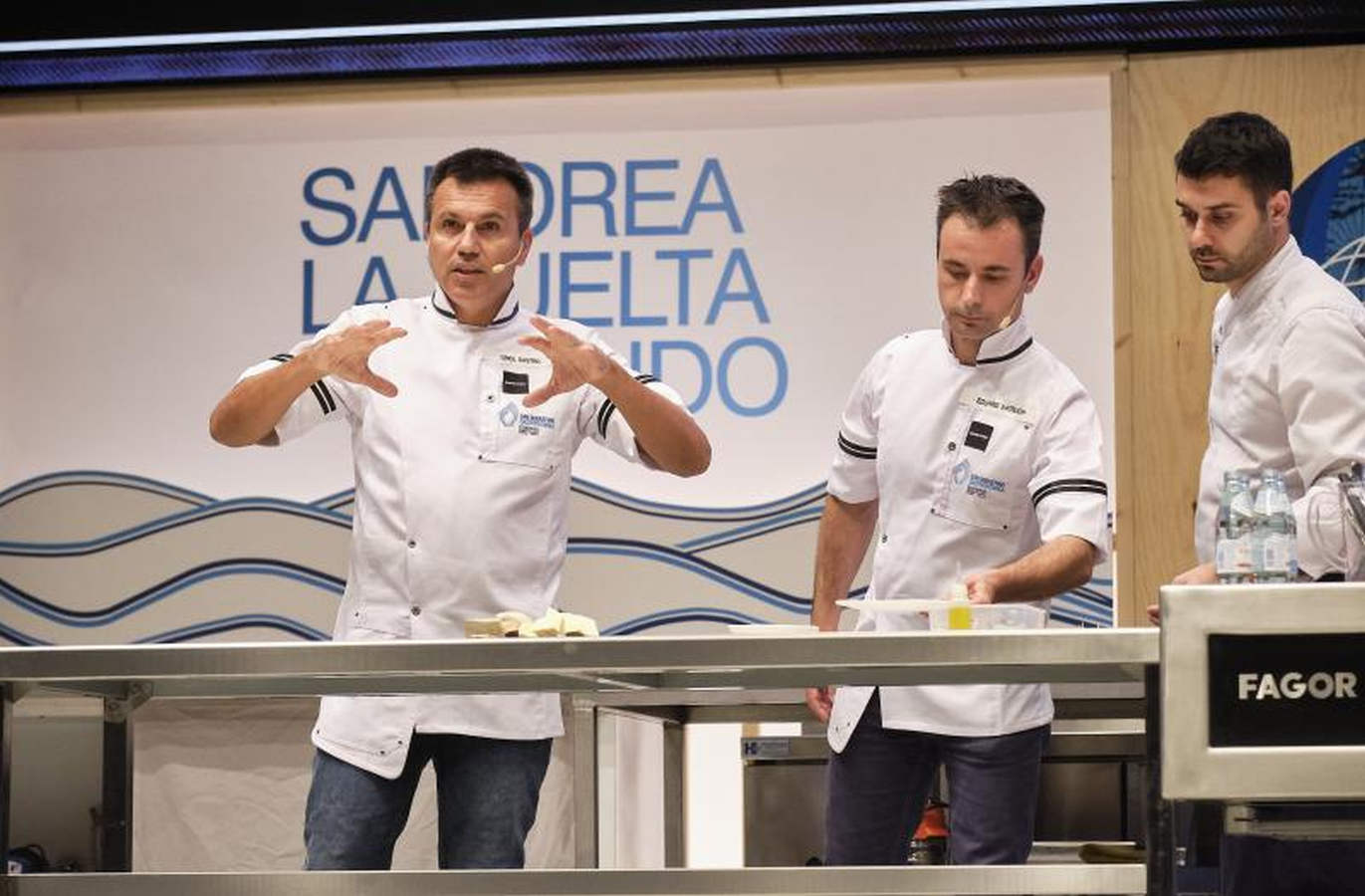 La chef catalana Carme Ruscalleda ha recibido un merecido homenaje durante la inauguración del congreso San Sebastian Gastronomika