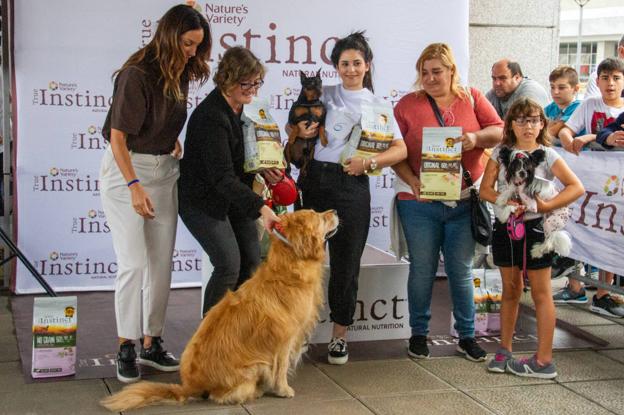 Ganadores de los lotes de comida natural.