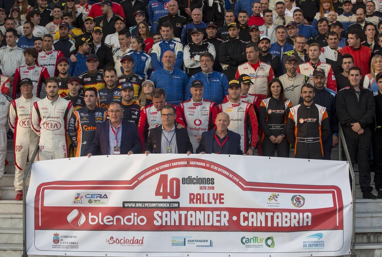 Fotos: Ceremonia de apertura del 40º Rally Blendio Santander Cantabria