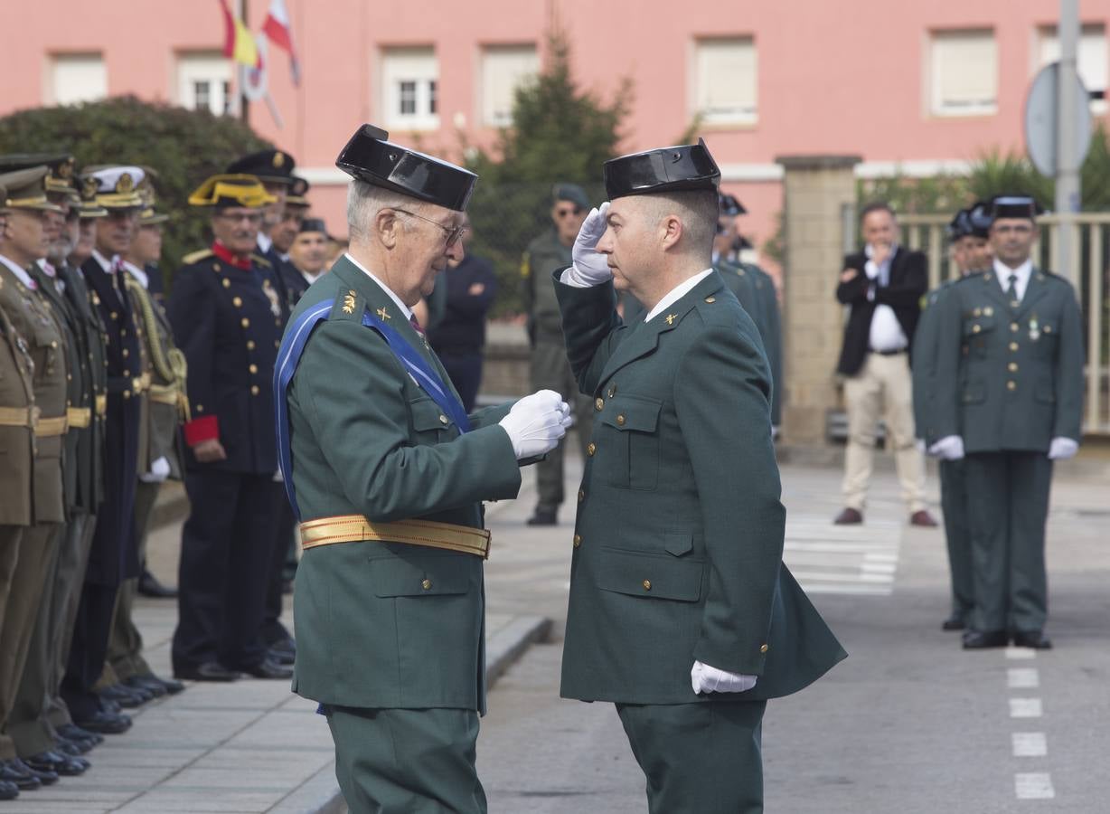 Fotos: Imágenes del acto de celebración del Día de la Guardia Civil en el cuartel de Campogiro