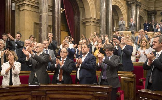 El Parlament aprueba la de transitoriedad jurídica 