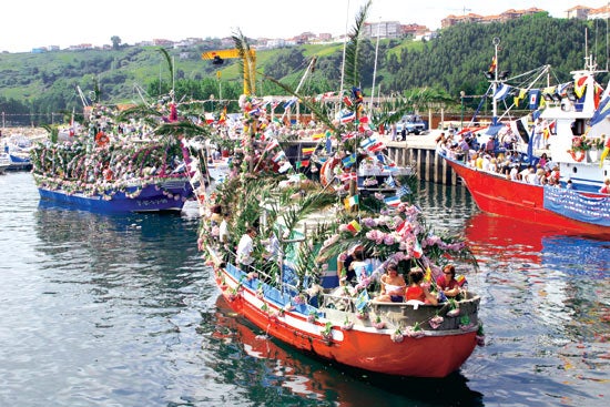 Celebración de la fiesta del Carmen.